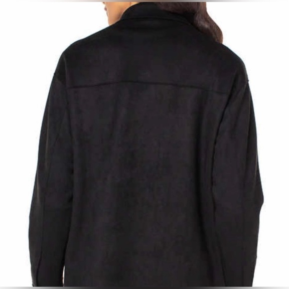 Well Worn Ladies' Soft Faux Suede Jacket, Size M Black - Picture 2 of 6